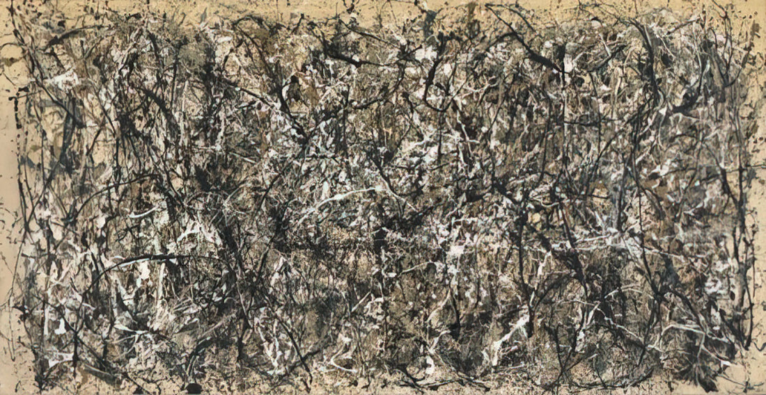 Jackson Pollock Portraits: Beyond the Drip Paintings to Figurative Mastery - ONE NUMBER 31 1950 by Jackson Pollock