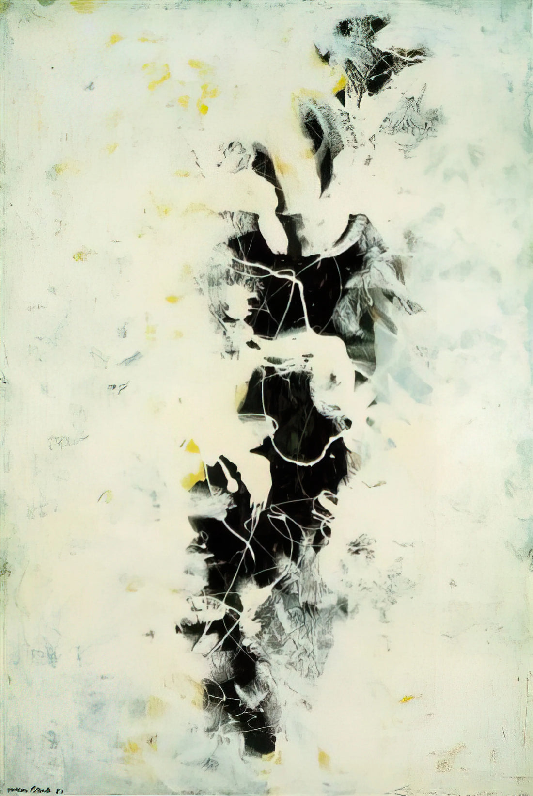 Jackson Pollock Watercolor: The Overlooked Foundation of an Abstract Master - THE DEEP 1953 by Jackson Pollock