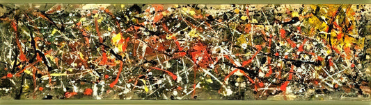 Jackson Pollock and Action Painting: The Revolutionary Technique That Changed Modern Art - NUMBER 25 by Jackson Pollock