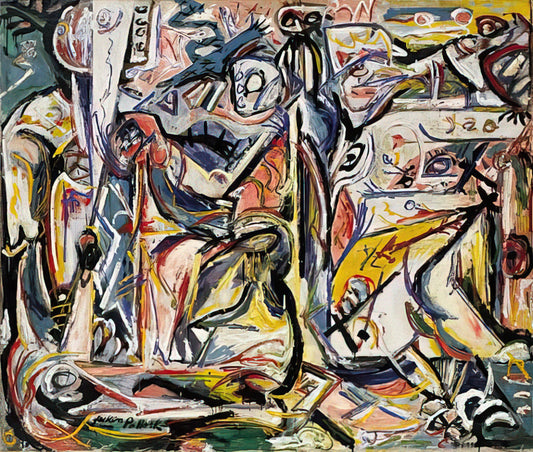 Jackson Pollock at the Met: A Revolutionary Force in Modern Art - CIRCUMCISION JANUARY 1946 1 by Jackson Pollock