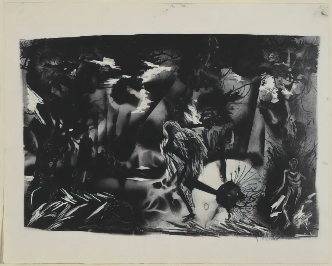 Jackson Pollock at the Whitney: A Legacy of Action Painting and American Modernism - FIGURES IN A LANDSCAPE by Jackson Pollock