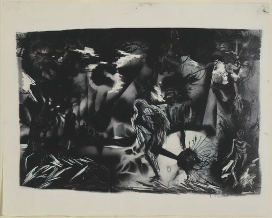 Jackson Pollock at the Whitney: A Legacy of Action Painting and American Modernism - FIGURES IN A LANDSCAPE by Jackson Pollock