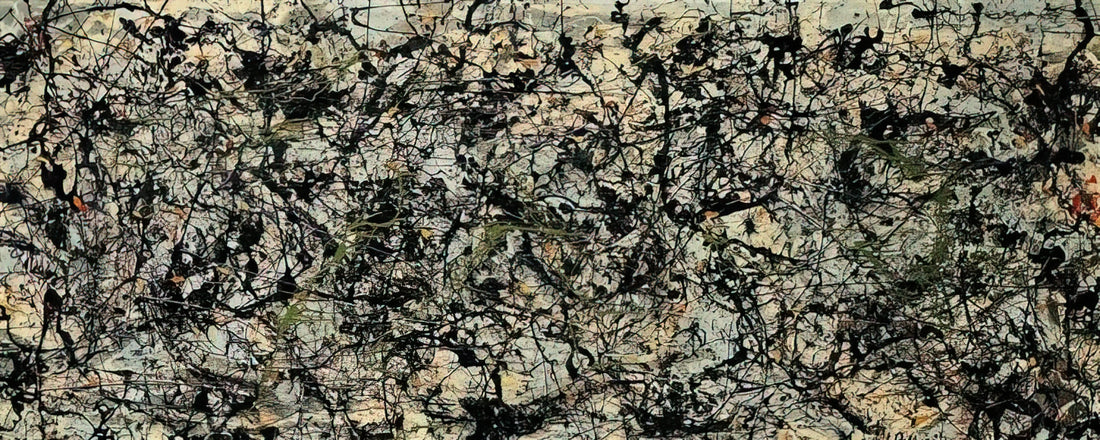 Jackson Pollock on Amazon: Navigating the Market for Authentic Art Prints - LUCIFER 1947 by Jackson Pollock