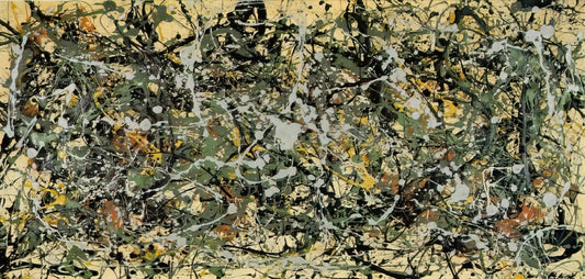 Jackson Pollock: The Revolutionary Force Behind Abstract Expressionism - NUMBER 8 1949 by Jackson Pollock