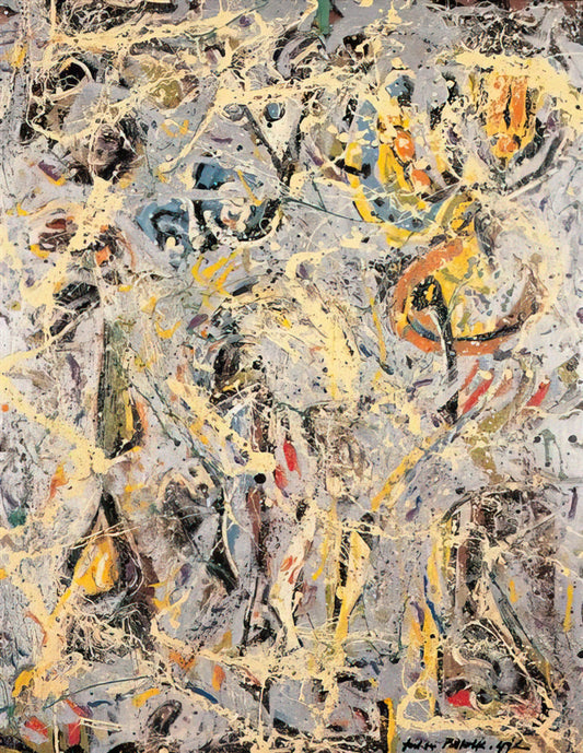Jackson Pollock's Art Studio: The Creative Crucible of Abstract Expressionism - GALAXY 1947 by Jackson Pollock
