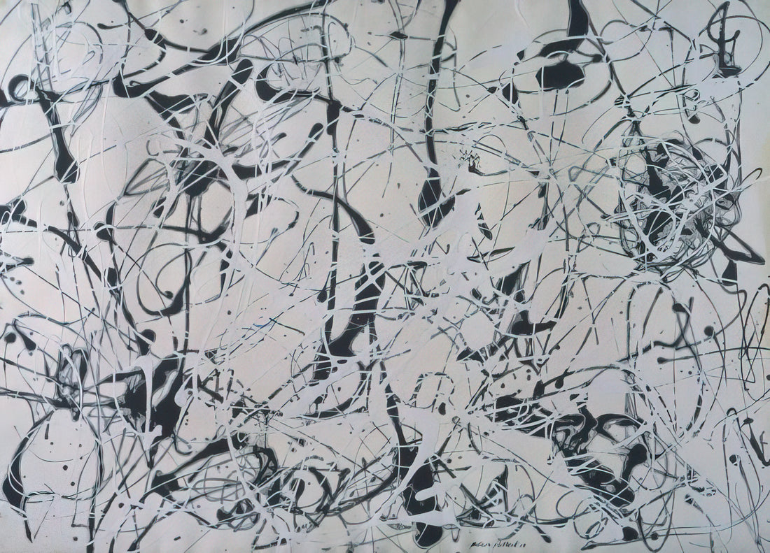 Jackson Pollock's Studio: The Crucible of Abstract Expressionism - NUMBER 23 by Jackson Pollock