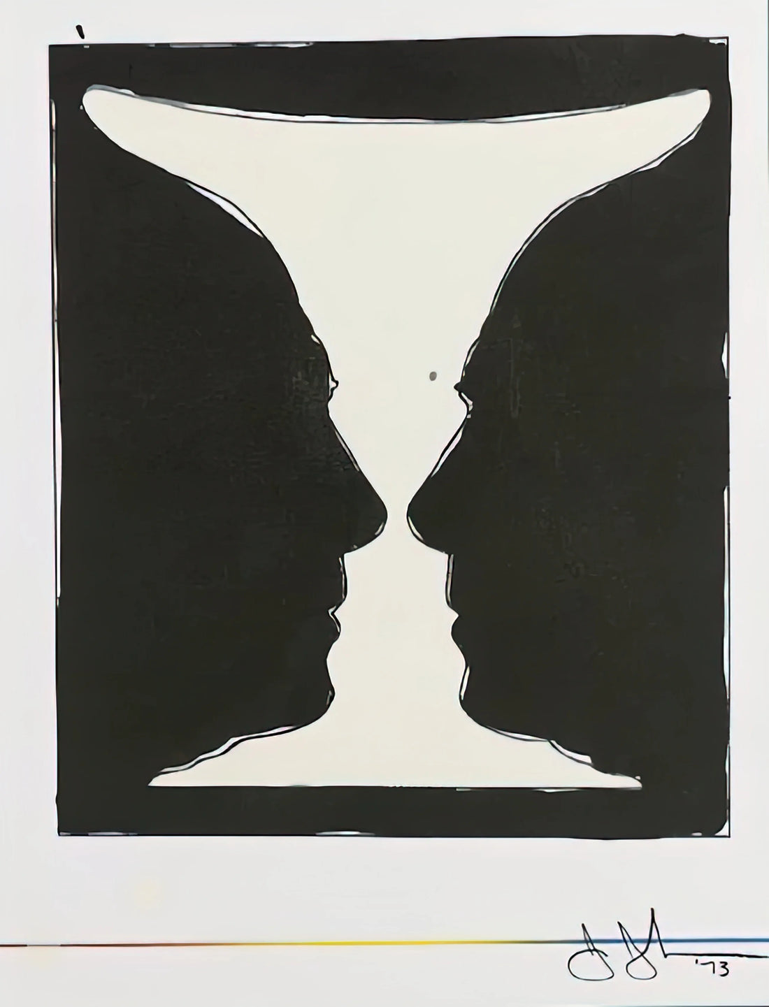 Jasper Johns Art: Decoding the Master of Symbols and the American Psyche - CUP 2 PICASSO 1973 by Jasper Johns