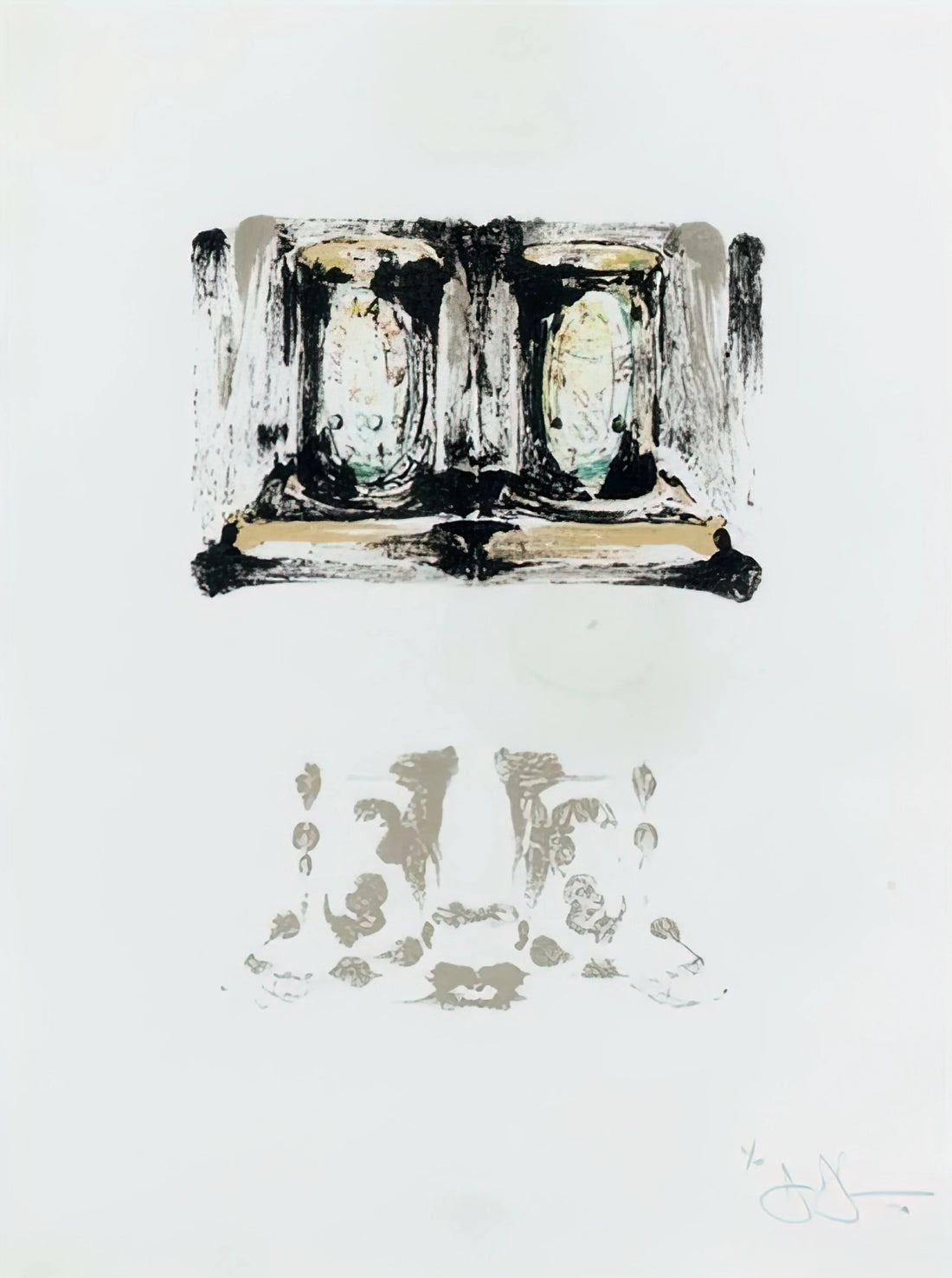 Jasper Johns Recent Paintings: A Master's Late Style and Enduring Legacy - ALE CANS ULAE 152 by Jasper Johns