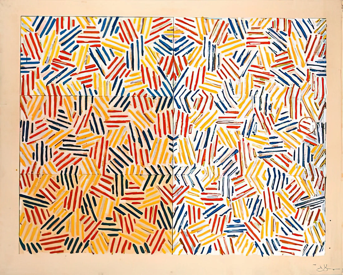 Jasper Johns Signed Prints: A Collector's Guide to Authenticity, Value, and Legacy - CORPSE AND MIRROR 1969 0 by Jasper Johns