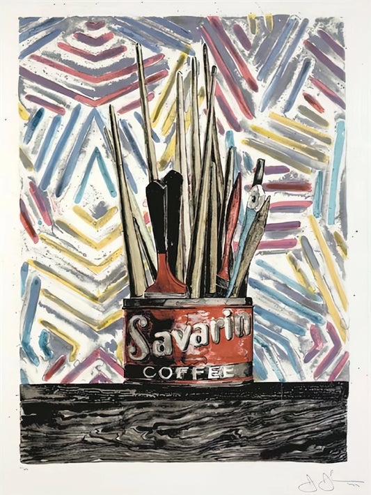 Jasper Johns and John Cage: The Intersection of Art and Music in Post-War America - SAVARIN ULAE 183 by Jasper Johns