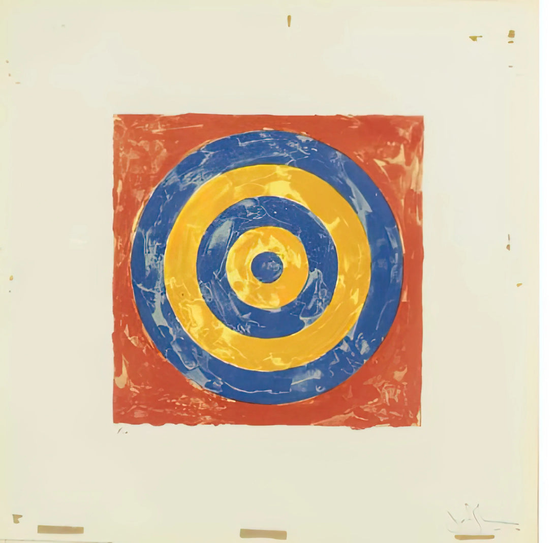 Jasper Johns: A Biography of the Artist Who Redefined American Art - TARGET UNIVERSAL LIMITED ART EDITIONS 35 by Jasper Johns