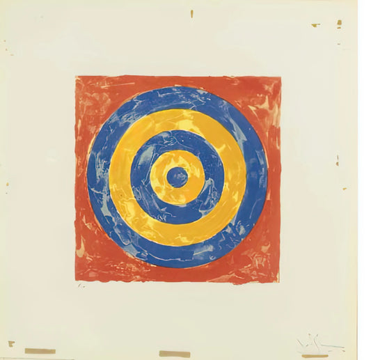 Jasper Johns: A Biography of the Artist Who Redefined American Art - TARGET UNIVERSAL LIMITED ART EDITIONS 35 by Jasper Johns