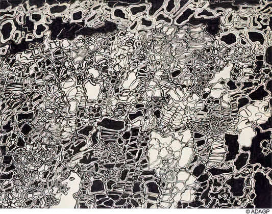Jean Dubuffet Brutal Beauty: The Provocative Vision of Art Brut - BRIGHT METEOR by Jean Dubuffet