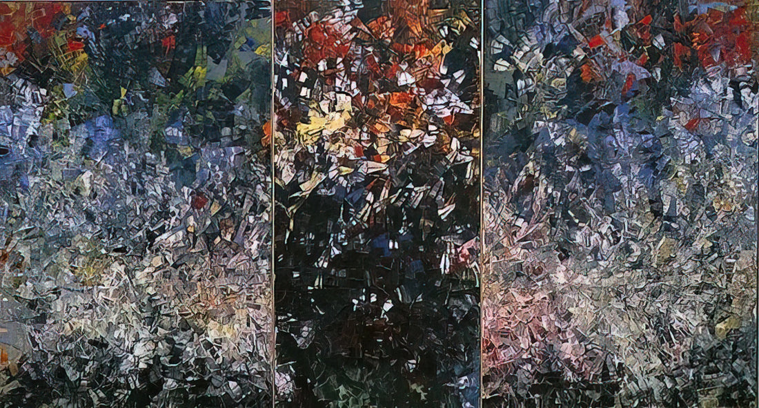 Jean-Paul Riopelle Paintings for Sale: A Collector's Guide to the Canadian Master - Pavane by Jean-Paul Riopelle