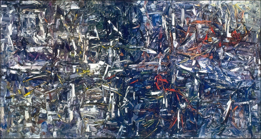 Jean-Paul Riopelle Technique: A Masterclass in Abstract Expressionism - Landing by Jean-Paul Riopelle