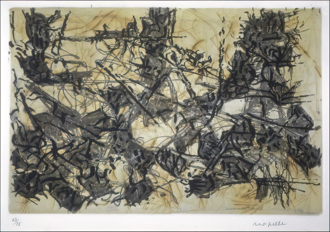 Jean-Paul Riopelle for Sale: A Collector's Guide to Acquiring a Master of Lyrical Abstraction - Constructions chimériques by Jean-Paul Riopelle