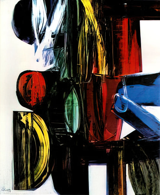 João Vieira Prints: A Guide to the Portuguese Master's Abstract Expressionism - Anagrama - 1973 by Joao Vieira