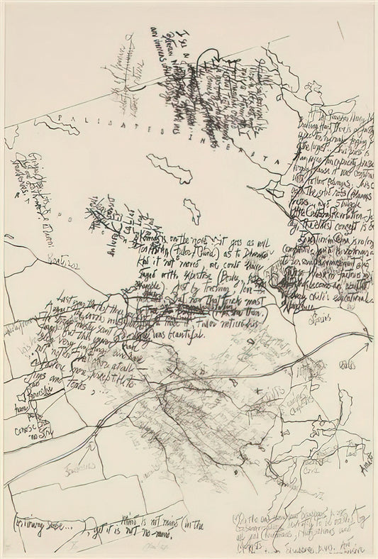 John Cage from Zero: The Avant-Garde Composer Who Redefined Art and Silence - Mushroom Book Plate X - 1972 by John Cage