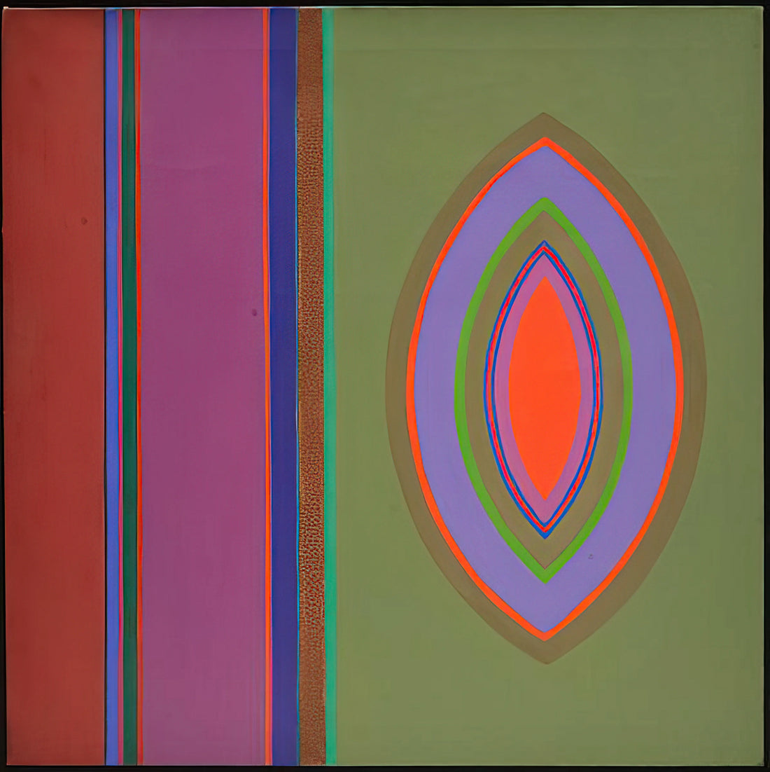 John Ferren Acrylic Print: A Modernist's Legacy in Contemporary Art Reproduction - RVG - 1966 by John Ferren