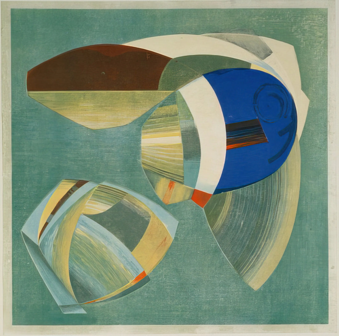 John Ferren Posters: A Journey into Abstract Expressionist Mastery - Sea Forms - 1937 by John Ferren