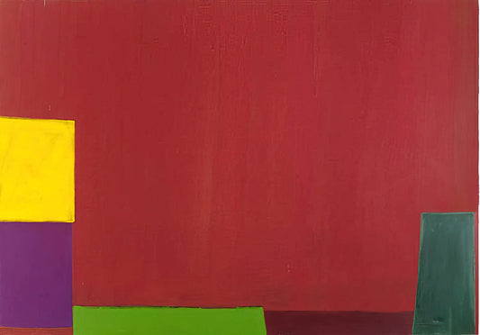 John Hoyland Paintings for Sale: A Collector's Guide to Acquiring Abstract Masterpieces - 18.6.65 - 1965 by John Hoyland