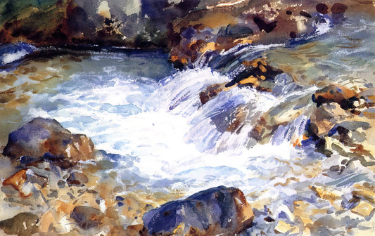 John Singer Sargent Watercolor Painting: The Master's Luminous Late Style - In the Tyrol by John Singer Sargent