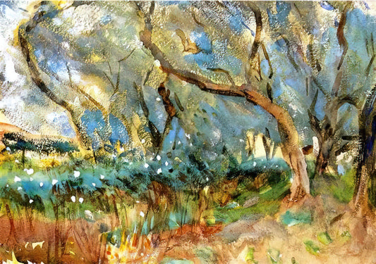 John Singer Sargent's The Triumph of Religion: A Masterpiece of Symbolism and Technique - Landscape by John Singer Sargent