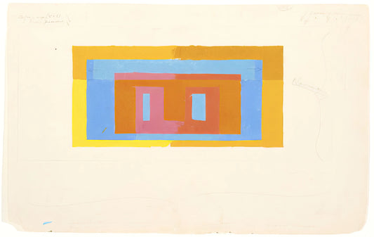Josef Albers Bauhaus: The Master of Color Theory and Geometric Abstraction - VARIANT ADOBE by Josef Albers