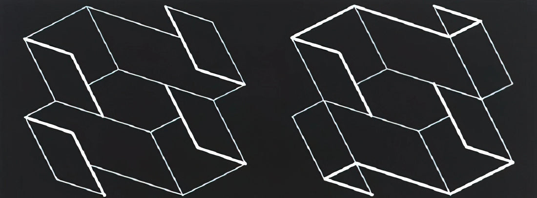 Josef Albers Collage: The Bauhaus Master's Revolutionary Approach to Color and Form - DUO H 1966 by Josef Albers