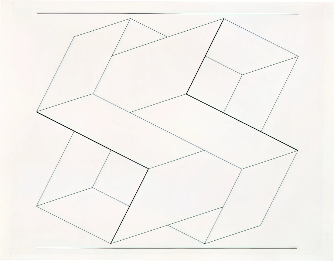 Josef Albers Framed Art Print: A Collector's Guide to Homage to the Square - STRUCTURAL CONSTELLATION 1962 by Josef Albers