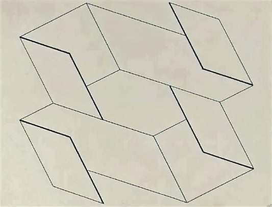 Josef Albers and the Bauhaus: A Legacy of Color Theory and Geometric Abstraction - STRUCTURAL CONSTELLATION 1955 0 by Josef Albers