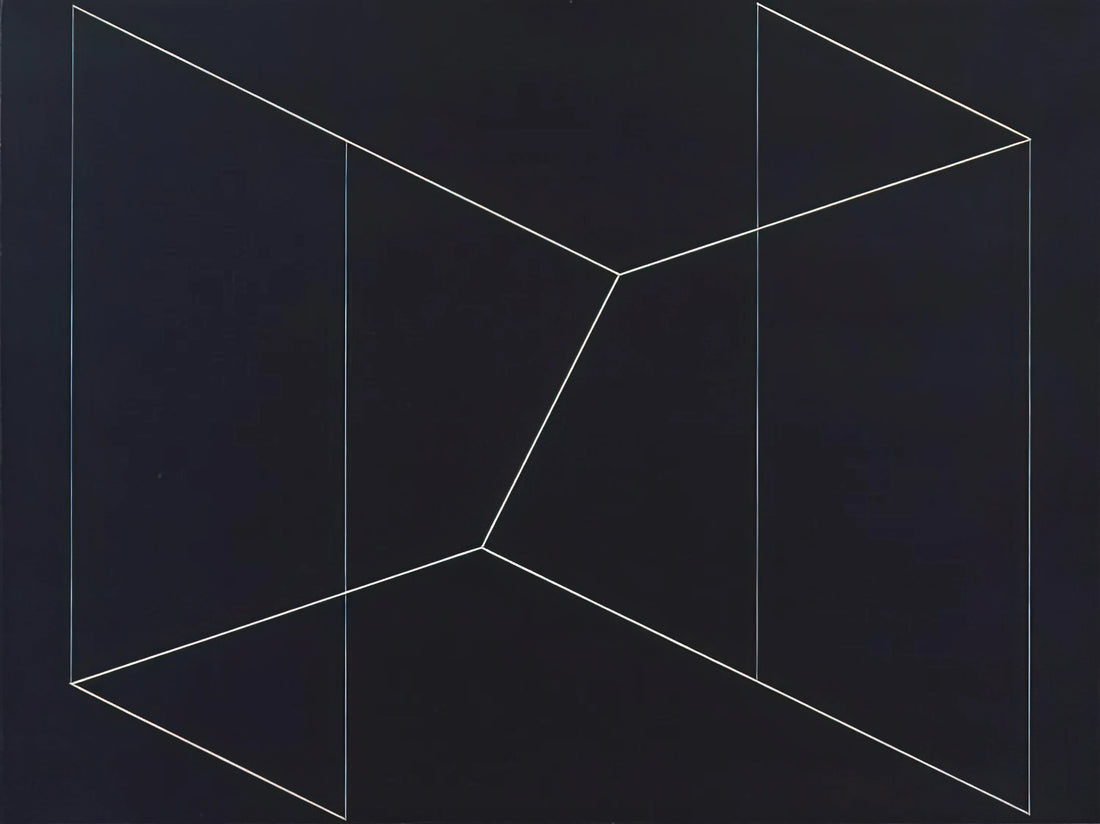 Josef Albers: The Bauhaus Artist Who Redefined Color Theory and Modern Art - STRUCTURAL CONSTELLATION TO FERDINAND HODLER 1954 by Josef Albers