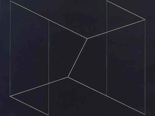 Josef Albers: The Painter Who Redefined Color Theory and Modern Art - STRUCTURAL CONSTELLATION TO FERDINAND HODLER 1954 by Josef Albers