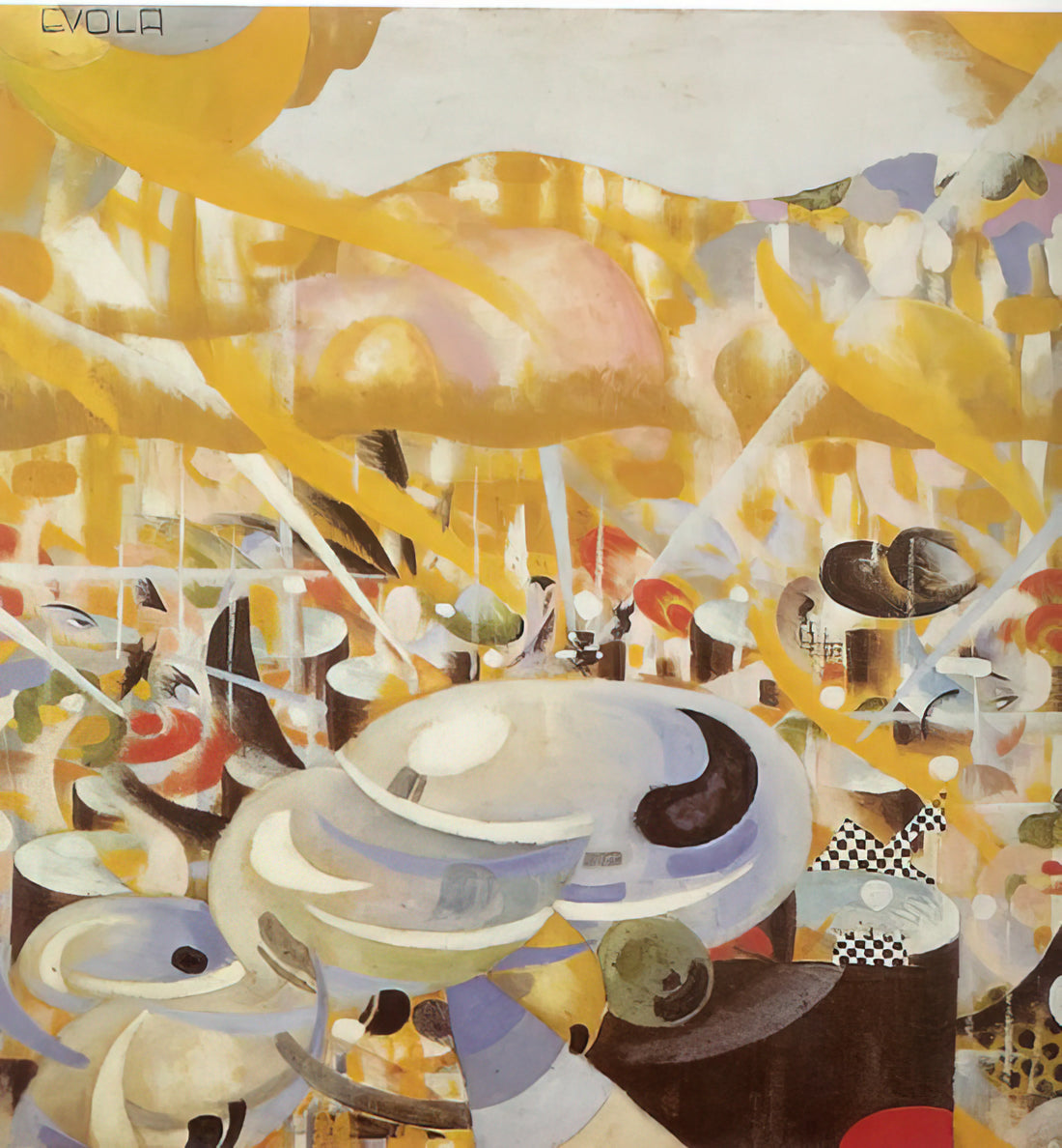 Julius Evola Notes on the Third Reich: Art, Philosophy, and Historical Context - Five o'clock tea - 1917 by Julius Evola