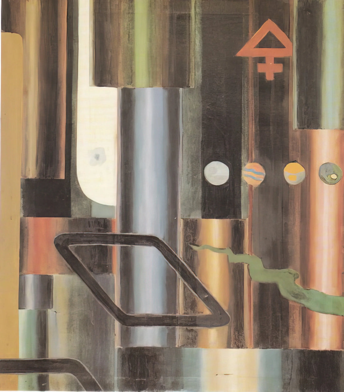 Julius Evola and the Hermetic Tradition: An Esoteric Journey Through Art and Philosophy - La libra s'infiamma e le piramidi - 1921 by Julius Evola