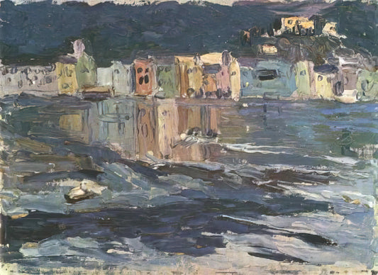 Kandinsky 8: The Revolutionary Painting That Redefined Abstract Art - SANTA MARGUERITE 1906 by Wassily Kandinsky
