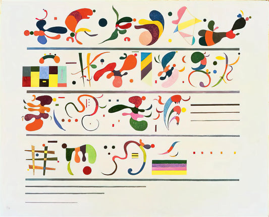 Kandinsky Composition 10: The Pinnacle of Abstract Expression - SUCCESSION 1935 by Wassily Kandinsky