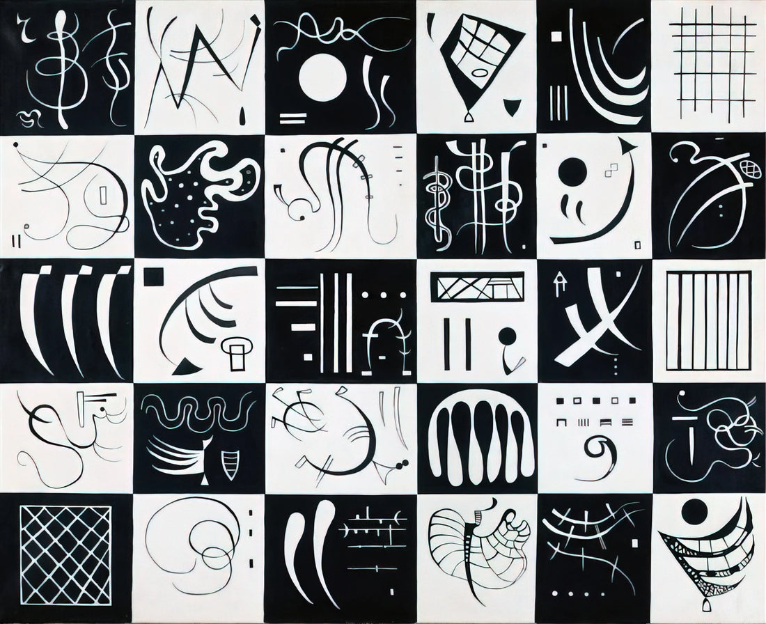 Kandinsky Posters for Sale: A Curator's Guide to Acquiring Authentic Abstract Art Prints - THIRTY 1937 by Wassily Kandinsky