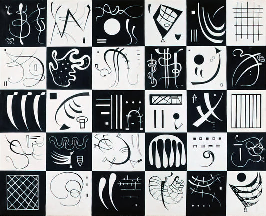 Kandinsky Posters for Sale: A Curator's Guide to Acquiring Authentic Abstract Art Prints - THIRTY 1937 by Wassily Kandinsky