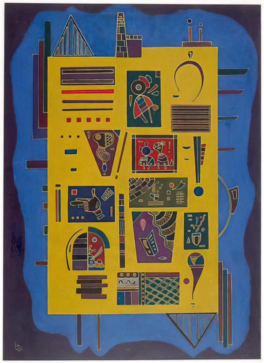 Kandinsky Posters for Sale: A Guide to Owning Abstract Art History - CONGLOMERAT 1943 by Wassily Kandinsky