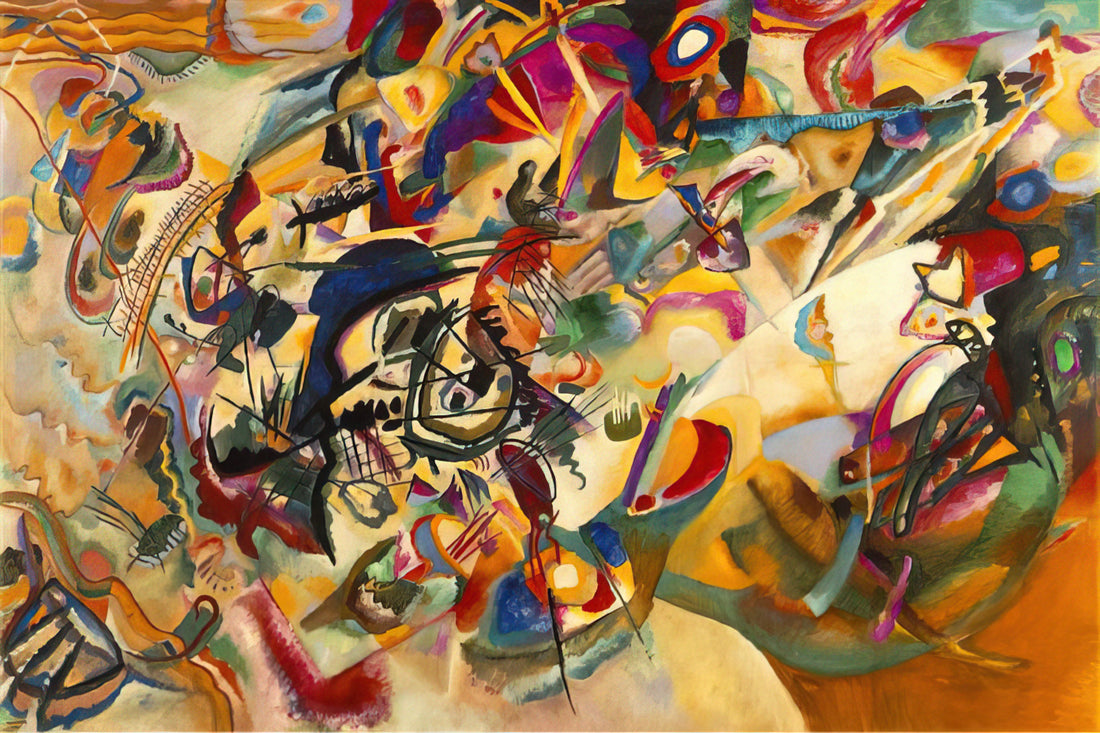 Kandinsky Wall Art: A Curator's Guide to Abstract Expression in Your Space - COMPOSITION VII 1913 by Wassily Kandinsky