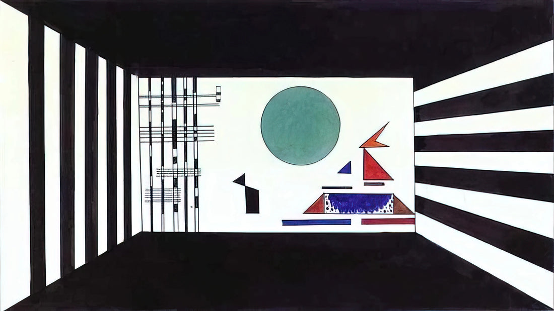 Kandinsky's 'Deepened Impulse': A Seminal Work of Abstract Expressionism - NOT_DETECTED_189367 by Wassily Kandinsky