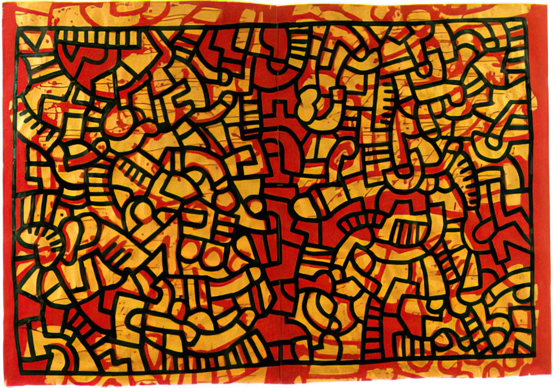 Keith Haring 1983 Poster: The Iconic Artwork That Defined an Era - UNTITLED 1979 by Keith Haring