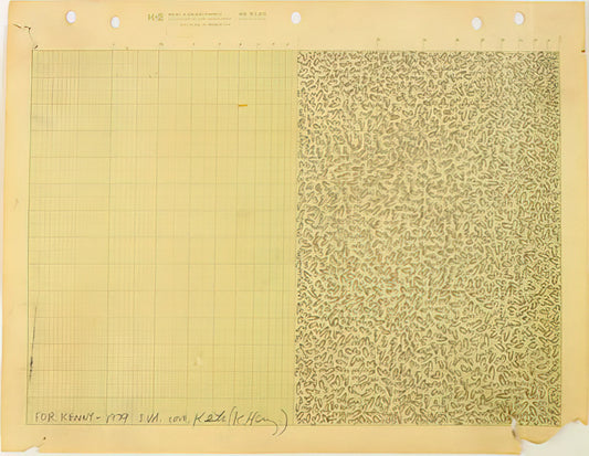 Keith Haring Artsy: The Pop Prophet's Visual Language and Enduring Legacy - UNTITLED FOR KENNY 1979 by Keith Haring