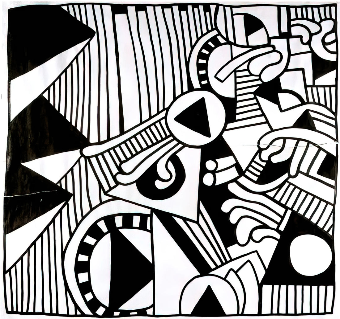 Keith Haring Breakdance Swatch: The Art, History, and Legacy of a Pop Culture Icon - UNTITLED 1978 1 by Keith Haring