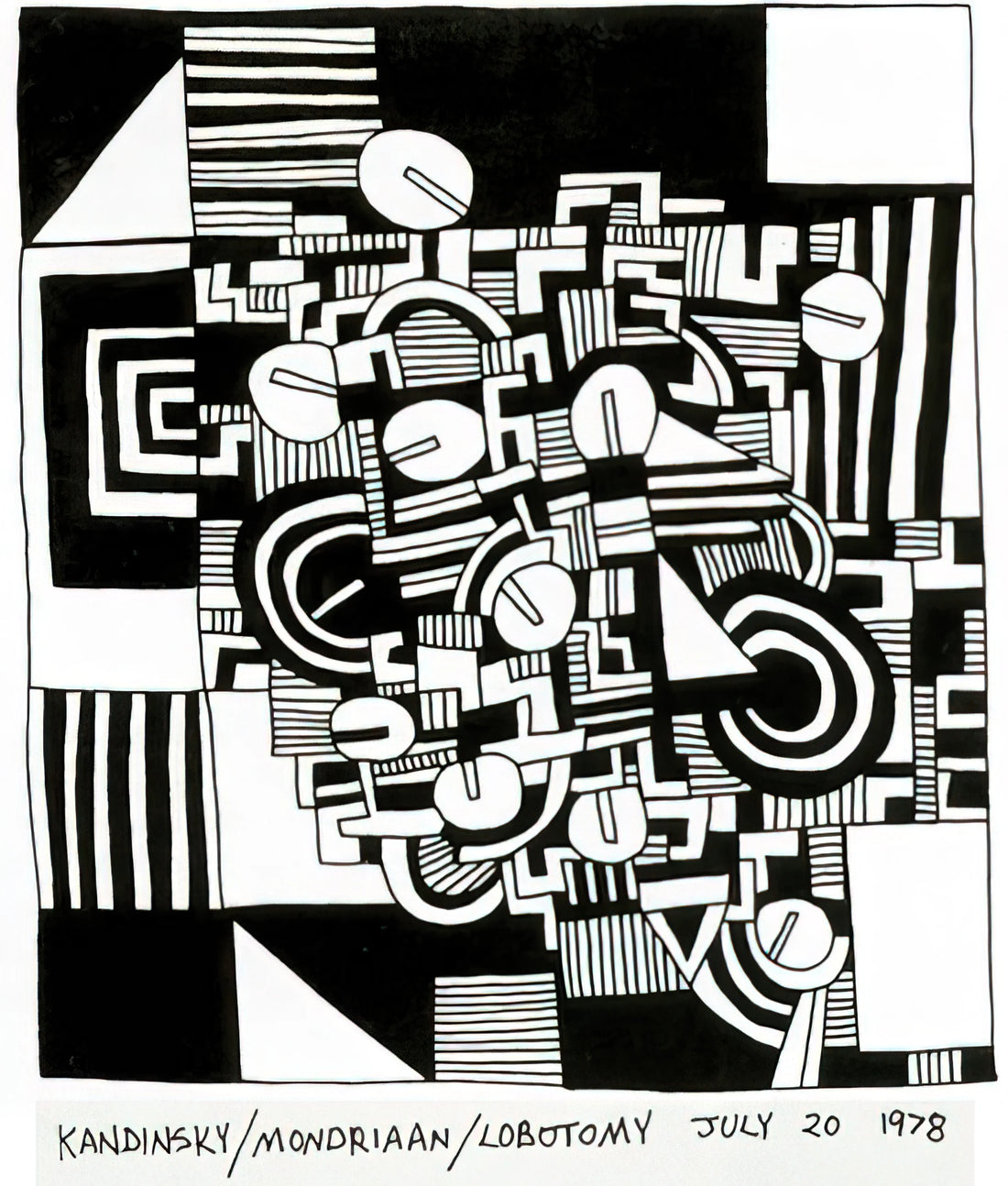 Keith Haring Large Print: A Collector's Guide to Iconic Scale and Impact - UNTITLED 1978 by Keith Haring