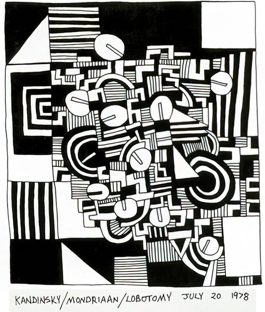 Keith Haring Poster Prints: The Vibrant Legacy of a Pop Art Icon - UNTITLED 1978 by Keith Haring
