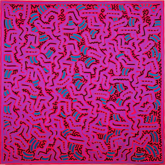Keith Haring Print Framed: A Collector's Guide to Iconic Pop Art - UNTITLED 1984 by Keith Haring