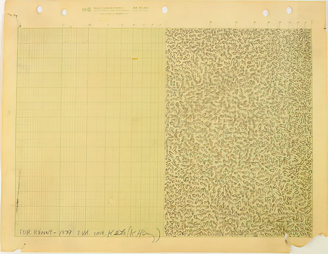 Keith Haring & Jeffrey Deitch: The Collaboration That Defined Downtown Art - UNTITLED FOR KENNY 1979 by Keith Haring