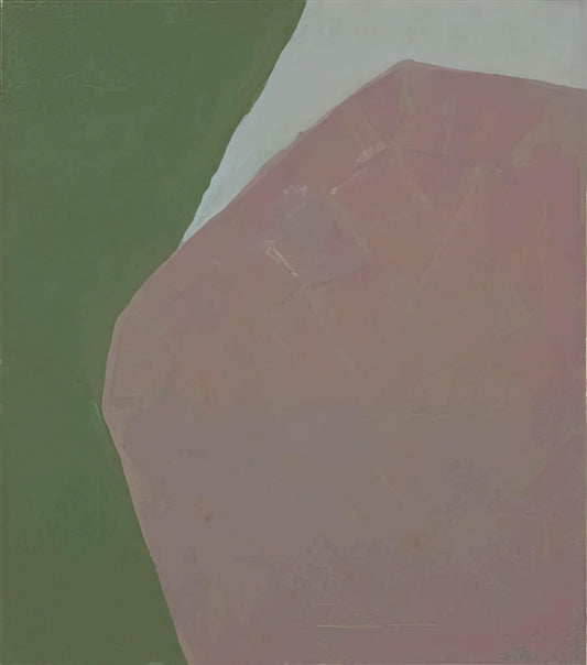Kenzo Okada Framed Canvas Print: A Curator's Guide to Collecting Abstract Expressionism - Untitled - 1963 by Kenzo Okada
